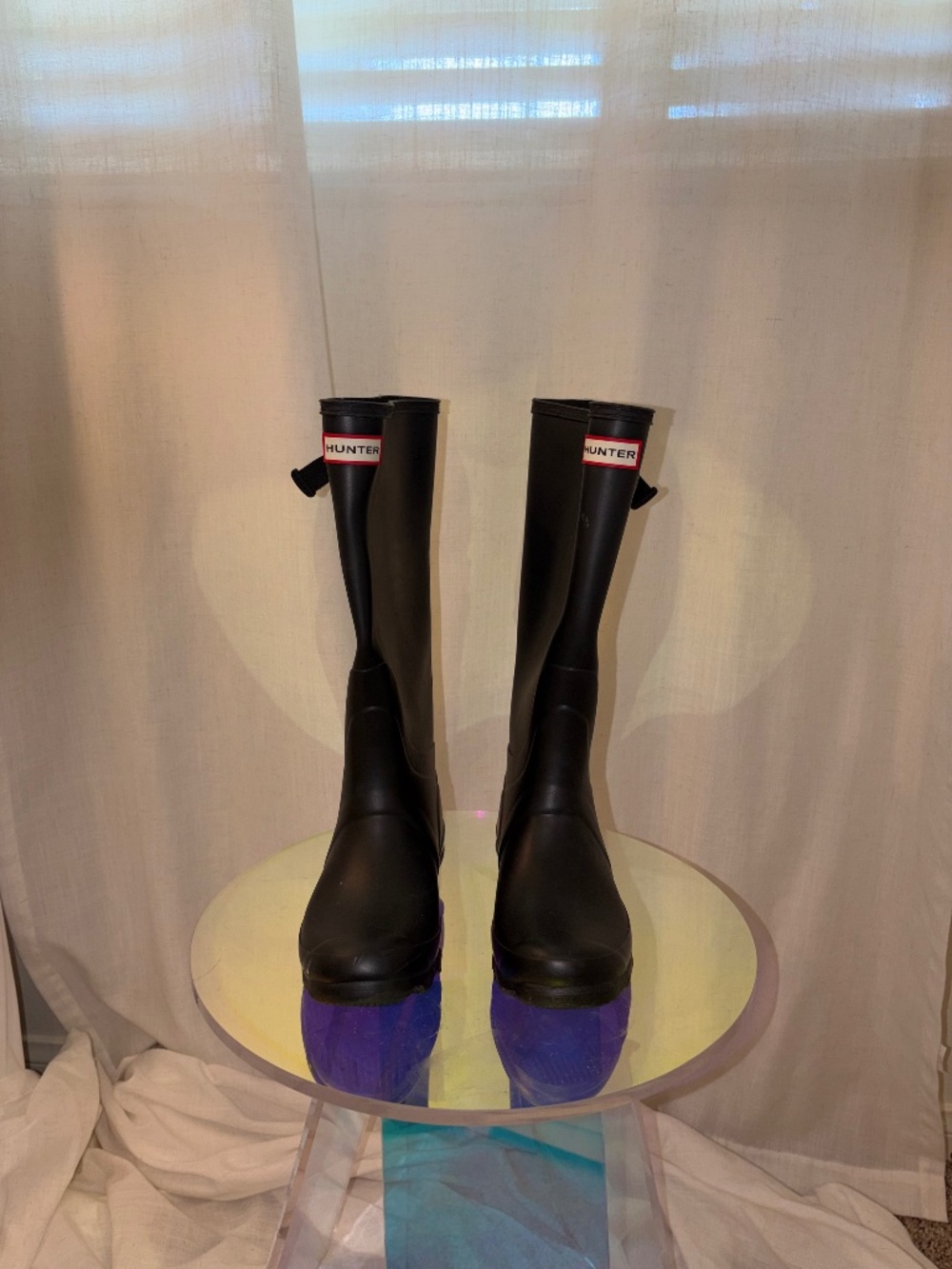 Hunter rain boots